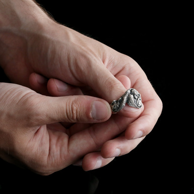 ring with runes photo