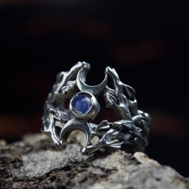 серебряный перстень фото