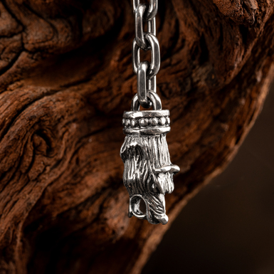 Silver Bear Head Photo