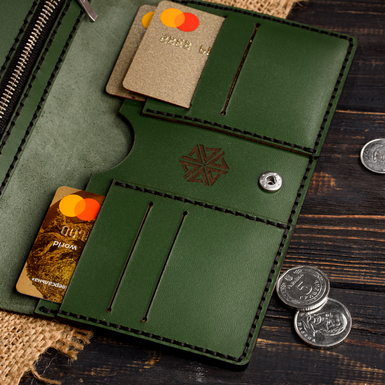 Leather wallet photo