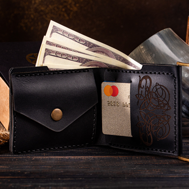 Шкіряне портмоне фото