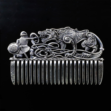 серебряный гребень купить фото