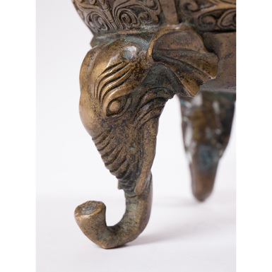 горелка с китайским орнаментом фото