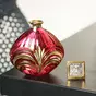 wow video Aroma diffuser made of crystal and gilded brass "Reddy" (100 ml)