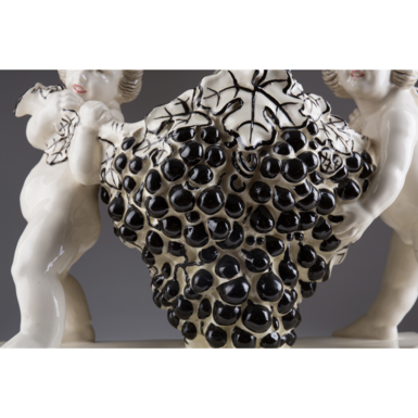 Виноград из керамики фото