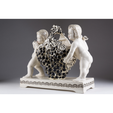 Скульптура два путти фото