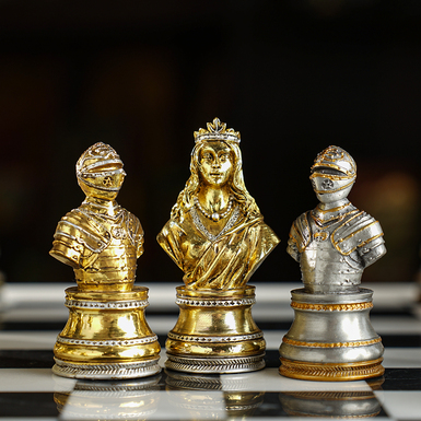 chess set italian production photo