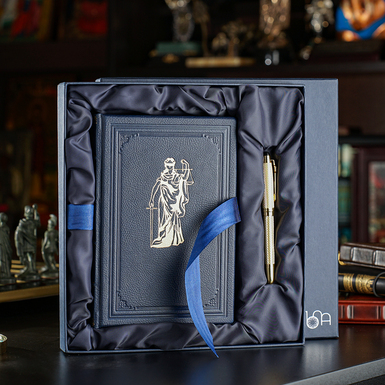 Подарочный набор дневник с ручкой фото 1