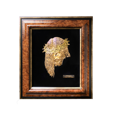 Картина "Ісус Христос" із дамаської сталі фото 1