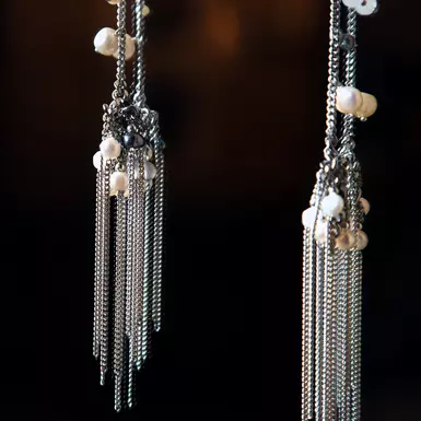 wow video Колье ANGEL с жемчугом