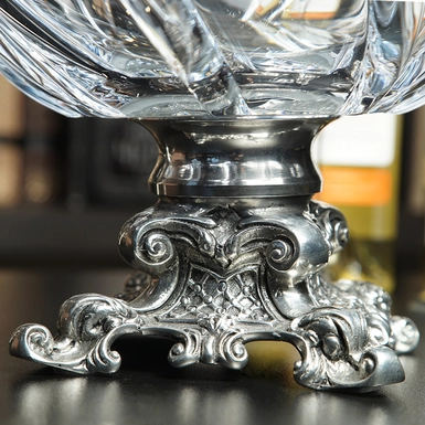 wow video Стеклянная чаша "Renaissance era" от Freitas & Dores 1