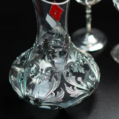 wow video Подарунковий набір "Suite" (декантер і два келихи) від Freitas & Dores