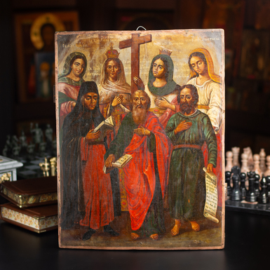 Купить большую храмовую икону Собора Избранных Святых