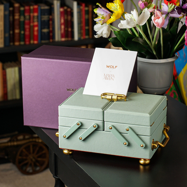 21_женская шкатулка из кожи фото 1