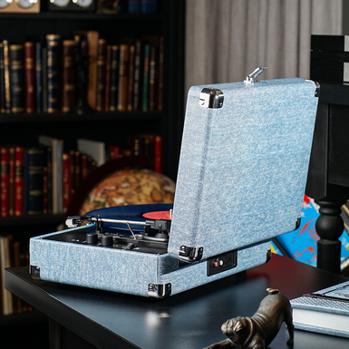 bd_вініловий програвач у вигляді валізки фото 1