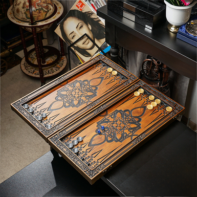 купити великі нарди 64х32 см фото 1