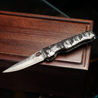 ніж з ручкою зі шкіри фото