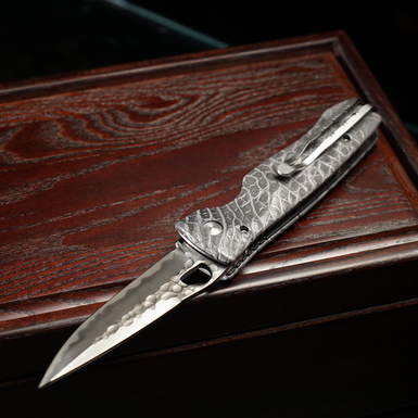 елітний розкладний ніж фото