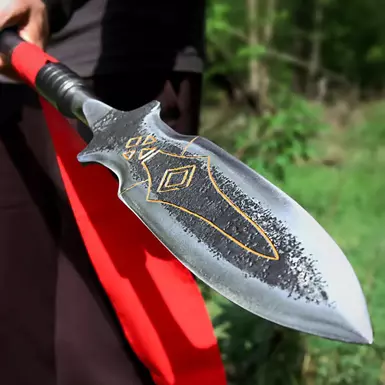 "Draupnir" spear with metal handle by Topor & Molot photo