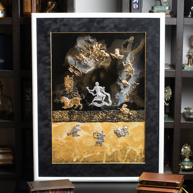 Декоративное панно "Золото и серебро судьбы" фото 1