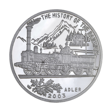 Серебряная монета фото