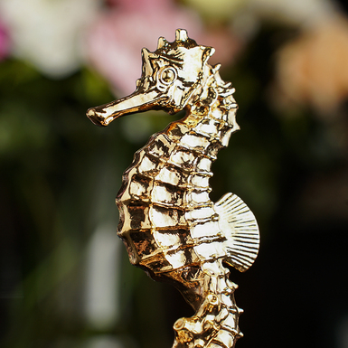 01_Авторская статуэтка ручной работы "Морской конек" фото 1
