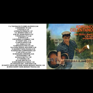 челентано пластинка видео