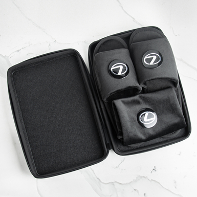 подарунковий комплект капці та чохол "Lexus" фото 1