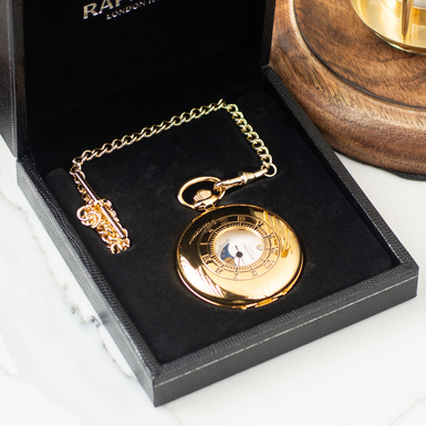 Золотые карманные часы фото 1