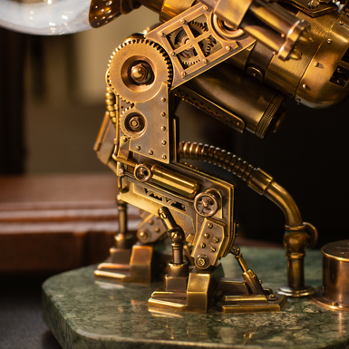 лампа з шестернями фото 1