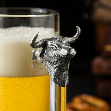 ручка у вигляді бика фото 2