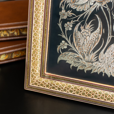 Картина "Пташки на квітах" фото