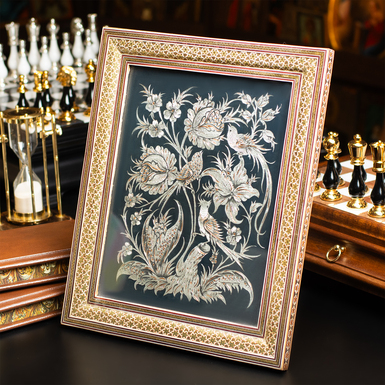 "Пташки на квітах" фото