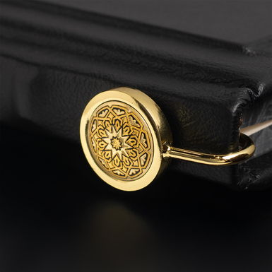 Закладка для книги "Звездочка" с ручной позолотой.