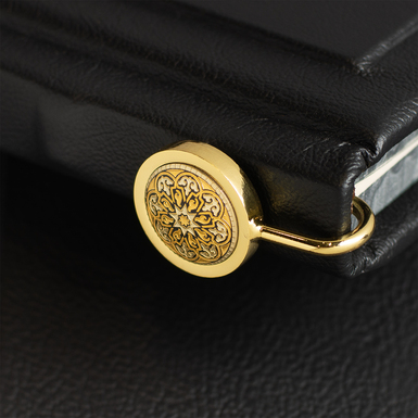 Закладка для книг из позолоты фото