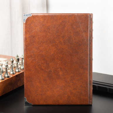 Кожаная обложка книги фото