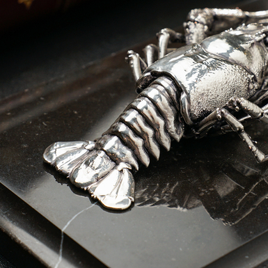 af_рак покритий сріблом фото 1