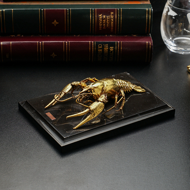 рак покритий золотом фото 1