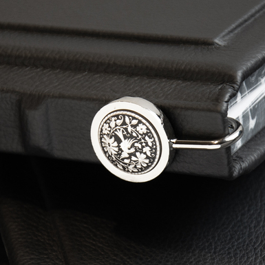 Закладка для книги Tittle с посеребрением от Anframa фото