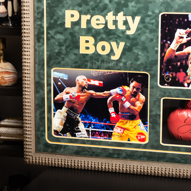 Boxer's autograph photo