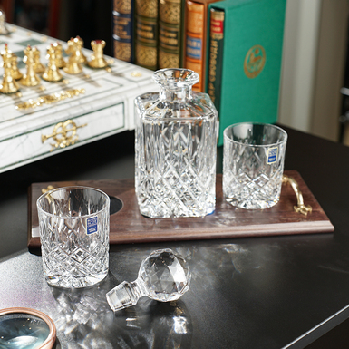 кришталевий набір на підставці фото 1