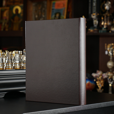 шкіряний фотоальбом фото 1