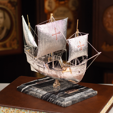 копія корабля Христофора Колумба у масштабі 1:75 фото 1