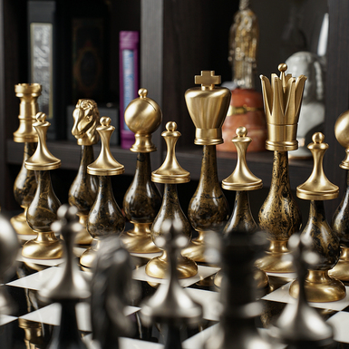 large chessboard photo