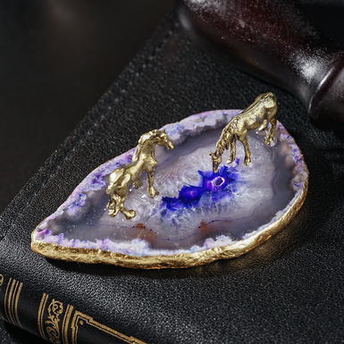 миниатюра с позолотой фото