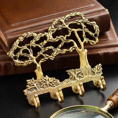 бронзовая ключница Tree of Life фото