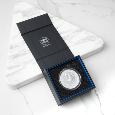 Купить серебряную объемную монету "Год Коня 2026" фото 1