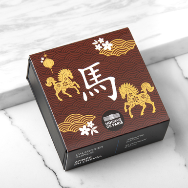 подарочная сувенирная монета на год коня фото 1