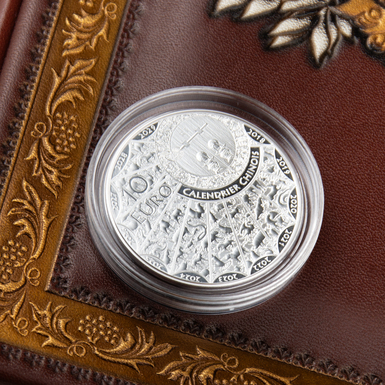 серебряная объемная монета 20 евро фото 1