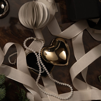 Купити декоративне серце з полірованої латуні фото 2